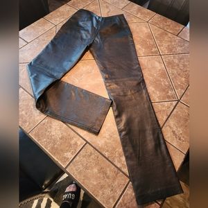 Leather pants